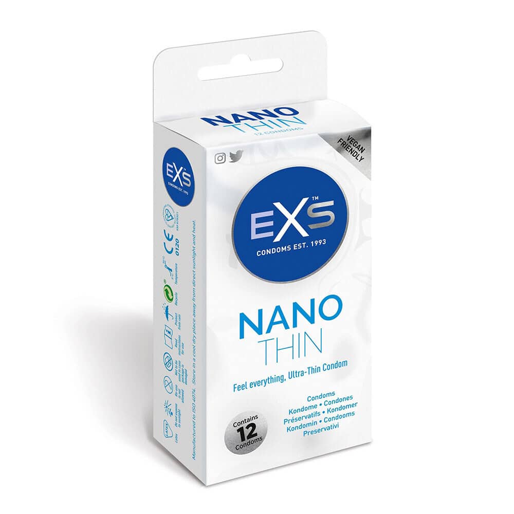 EXS Nano Thin Condoms 12 Pack EXS Nano Thin Condoms 12 Pack