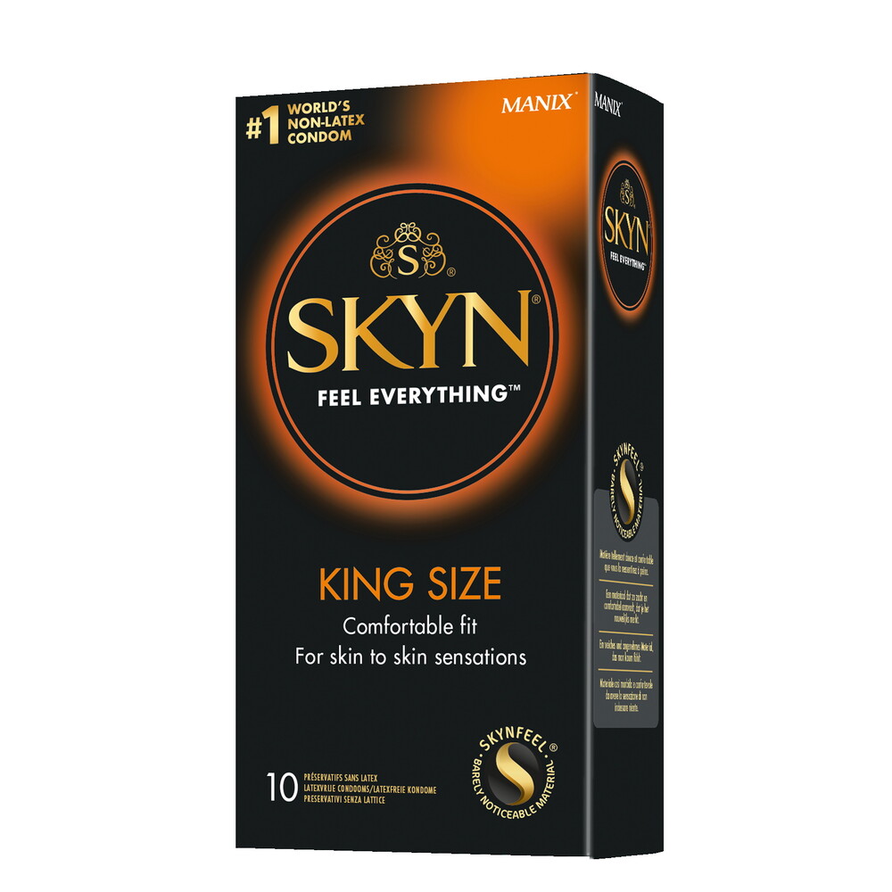 SKYN Latex Free Condoms King Size 10 Pack SKYN Latex Free Condoms King Size 10 Pack