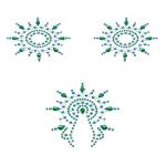 Petits Joujoux Gloria Nipple And Vagina Pasties Green