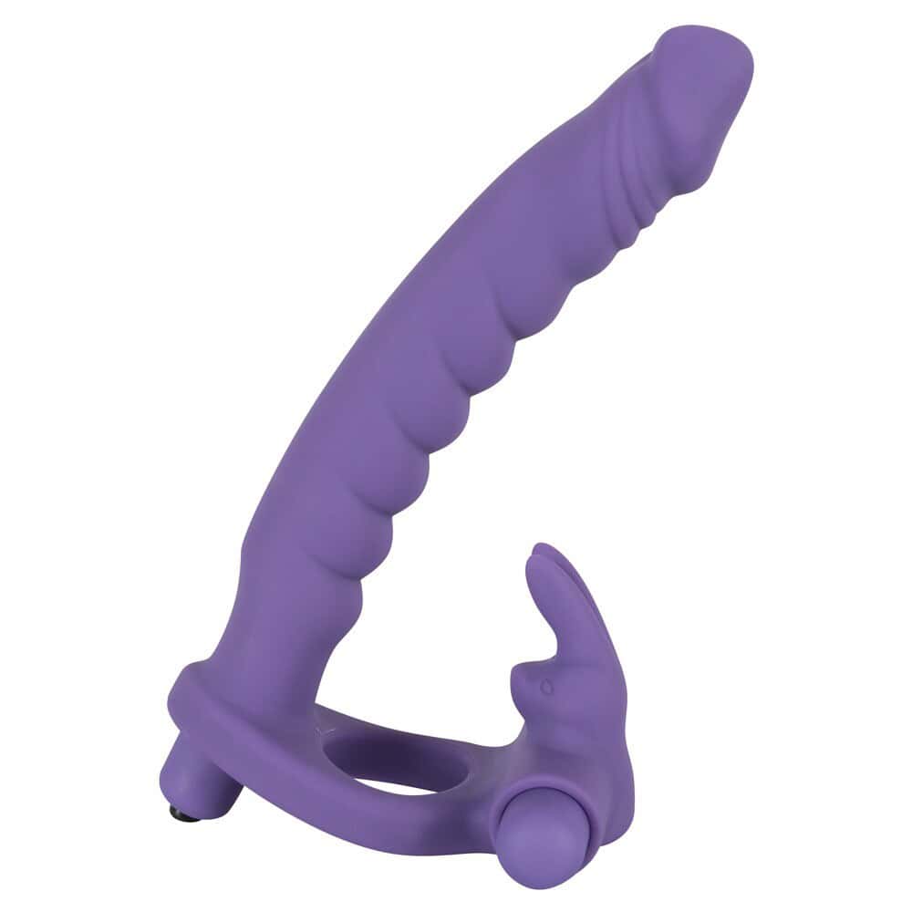 Los Analos Double Delight Vibrating Dildo And Cock Ring Los Analos Double Delight Vibrating Dildo And Cock Ring