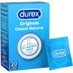 Durex Originals Classic Natural Condoms 20 Pack Durex Originals Classic Natural Condoms 20 Pack