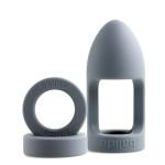 Balldo The Worlds First Ball Dildo Steel Grey Balldo The Worlds First Ball Dildo Steel Grey