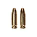 Ouch Magnetic Nipple Clamps Diamond Bullet Gold