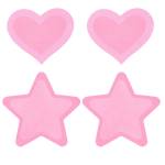 Peekaboo Pasties Hot Pink Glow in the Dark