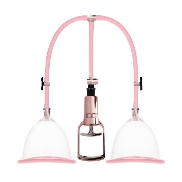 Pumped Breast Pump Medium Rose Gold