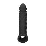 RealRock 8 Inch Penis Sleeve Black