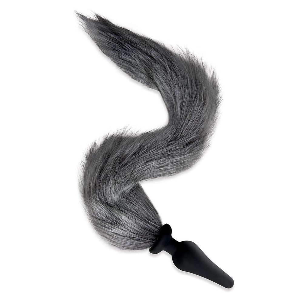 Furry Tales Grey Foxtail Butt Plug Furry Tales Grey Foxtail Butt Plug
