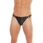 Leather Studded Brief Leather Studded Brief